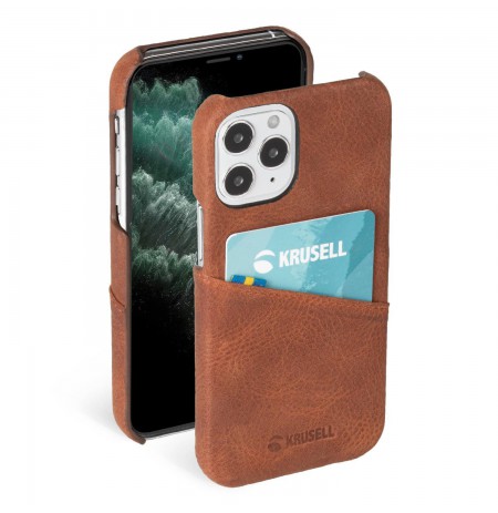 Krusell Sunne CardCover Apple iPhone 12 Pro Max vintage cognac (62176)