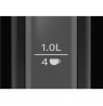 Bosch Kettle DesignLine TWK3P423 Electric, 2400 W, 1.7 L, Stainless steel, 360° rotational base, Jet black polished