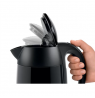 Bosch Kettle DesignLine TWK3P423 Electric, 2400 W, 1.7 L, Stainless steel, 360° rotational base, Jet black polished