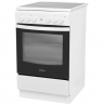 INDESIT Cooker IS5V8GMW/E	 Hob type Vitroceramic, Oven type Electric, White, Width 50 cm, Grilling, 57 L, Depth 60 cm