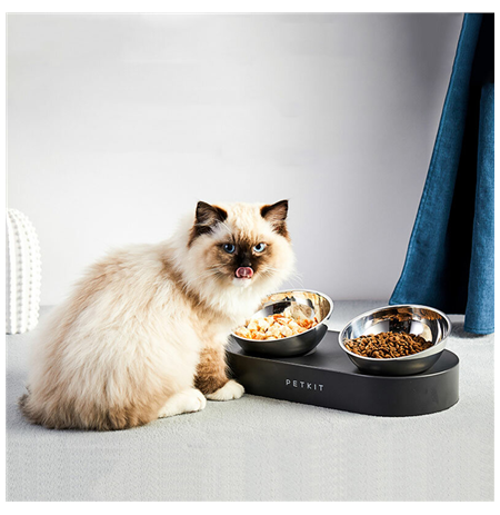 PETKIT Bowl Fresh Nano Metal Capacity 0.48 L, Material ABS/Stainless Steel, Black