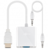 Goobay | HDMI/VGA adapter, nickel plated | 68793 | Black | HDMI male (type A) | VGA female (15-pin)