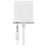Goobay HDMI/VGA adapter, nickel plated  51758 White,  VGA female (15-pin),  HDMI male (type A)