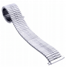 Metalinė tampoma laikrodžio apyrankė M-SILVER-087-MEN