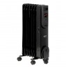 Electric oil heater with remote control CAMRY CR 7814 13 fins, 2500 W black