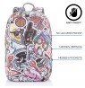 XD DESIGN ANTI-THEFT BACKPACK BOBBY SOFT GRAFFITI P/N: P705.868
