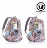 XD DESIGN ANTI-THEFT BACKPACK BOBBY SOFT GRAFFITI P/N: P705.868