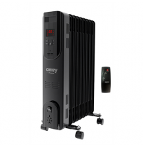 Electric oil heater with remote control CAMRY CR 7810 9 ribs black