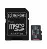 Kingston | UHS-I | 16 GB | microSDHC/SDXC Industrial Card | Flash memory class Class 10, UHS-I, U3, V30, A1 | SD Adapter