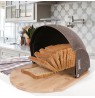 MAESTRO MR-1678-BR-BROWN brown bread bag