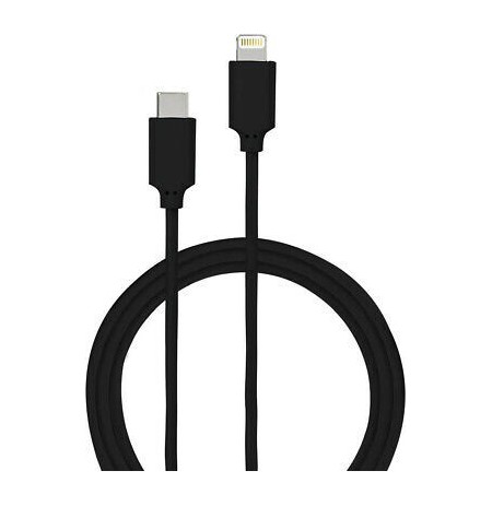 Cable Lightning MFI Type C 1.2m 3A By Bigben Black