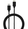 Cable Lightning MFI Type C 1.2m 3A By Bigben Black