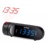 Denver CPR-700 Clock Radio with Dual Alarm and Projector