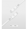 Type-C to Type-C Cable 2m By Bigben White