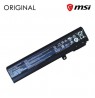 Nešiojamo kompiuterio baterija MSI BTY-M6H, 4730mAh, Original