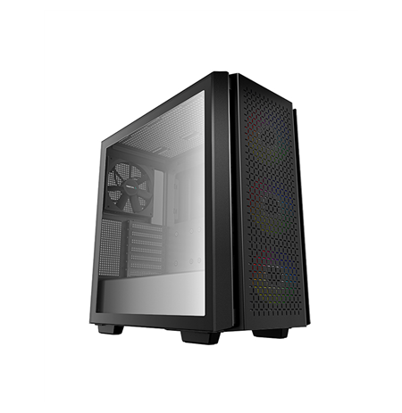Deepcool MID TOWER CASE CG540  Side window, Black, Mid-Tower, Power supply included No