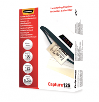 Fellowes | Laminating Pouch - 65x95mm | Glossy | Ideal for identity cards