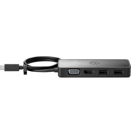 HP USB-C Travel Hub G2 Wired USB 3.2 Gen 1 (3.1 Gen 1) Type-C Black