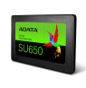ADATA Ultimate SU650 256 GB, SSD form factor 2.5", SSD interface SATA 6Gb/s, Write speed 450 MB/s, Read speed 520 MB/s