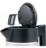 Bosch DesignLine electric kettle 1.7 L 2400 W Black, Silver