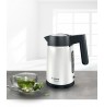 Bosch DesignLine electric kettle 1.7 L 2400 W Black, Silver