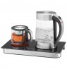 ProfiCook PC-TKS 1056 electric kettle 1.7 L Black, Stainless steel, Transparent