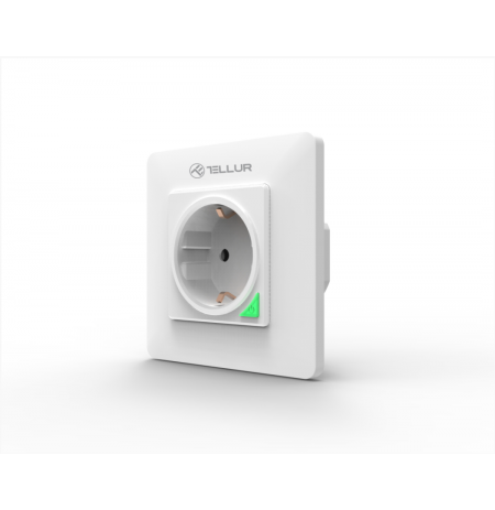 Tellur Smart WiFi Wall Plug 3000w, 16A, white