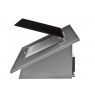 Akpo WK-4 Nero Eco 60 Wall-mounted Gray, Black glass
