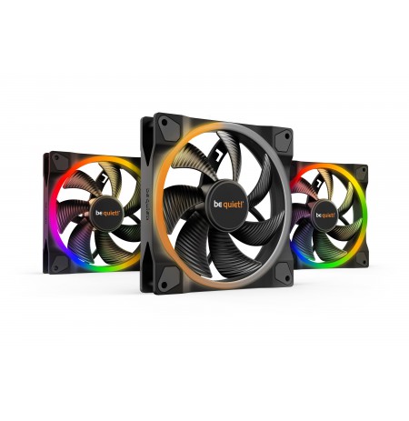 be quiet! Light Wings | 140mm PWM Triple Pack Computer case Fan 14 cm Black 1 pc(s)