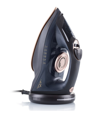 ETA Iron Kiara ETA127690000 Cordless Steam Iron, 2200 W, Water tank capacity 220 ml, Continuous steam 40 g/min, Black