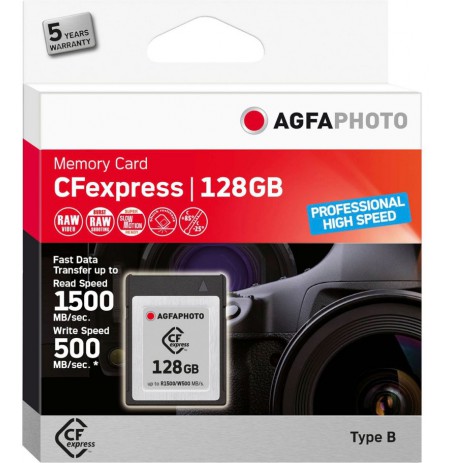 AgfaPhoto CFexpress 128GB Professional High Speed