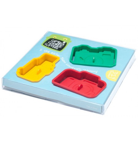 Camera cookie cutters formelės