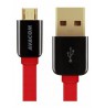 AVACOM MIC-40R USB CABLE - MICRO USB, 40CM, RED