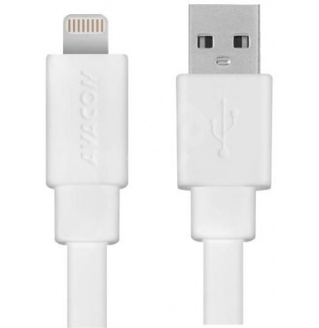 AVACOM MFI-120W USB CABLE - LIGHTNING, MFI CERTIFICATION, 120CM, WHITE