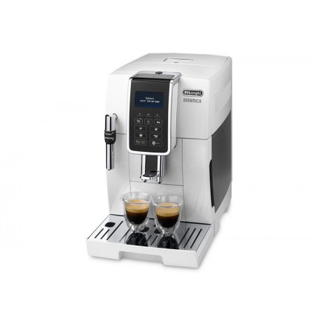 Coffee machine espresso DeLonghi ECAM 350.35.W (1450W, white color)