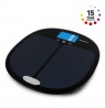 Salter 9192 BK3R Curve Bluetooth Smart Analyser Bathroom Scale black