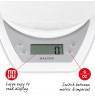 Salter 1024 WHDR14 Digital Kitchen Scales with Dual Pour Mixing Bowl white