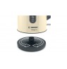 Bosch TWK4P437 electric kettle 1.7 L 2400 W Beige, Black