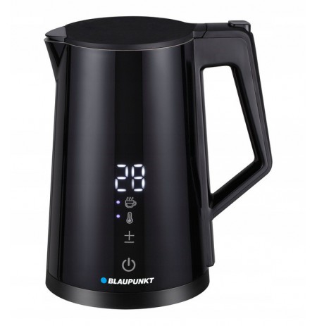 Blaupunkt EKD601 electric kettle with display, 1.7 l, 2200 W, black