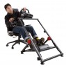 NanoRS RS155 Foldable Steel Gaming Steering Wheel Stand Pedals Holder Adjustable Non Slip