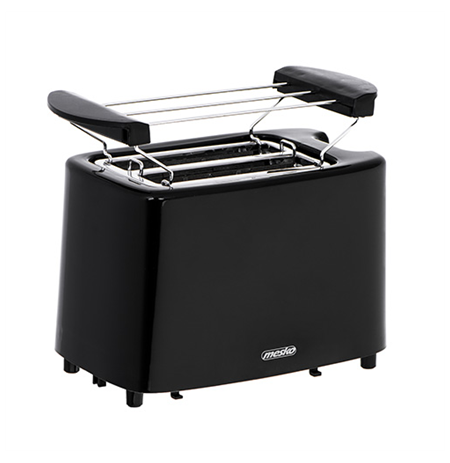Mesko Toaster MS 3220 Power 750 W, Number of slots 2, Housing material Plastic, Black