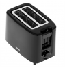 Mesko Toaster MS 3220 Power 750 W, Number of slots 2, Housing material Plastic, Black