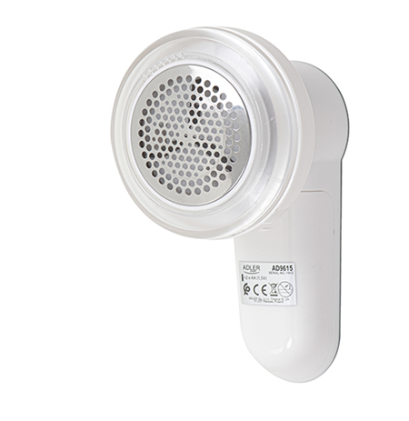 Adler Lint remover AD 9615 White, Battery operated