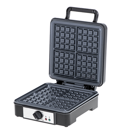 Adler Waffle Maker AD 3049 1200 W, Number of pastry 4, Belgium, Black