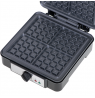 Adler Waffle Maker AD 3049 1200 W, Number of pastry 4, Belgium, Black