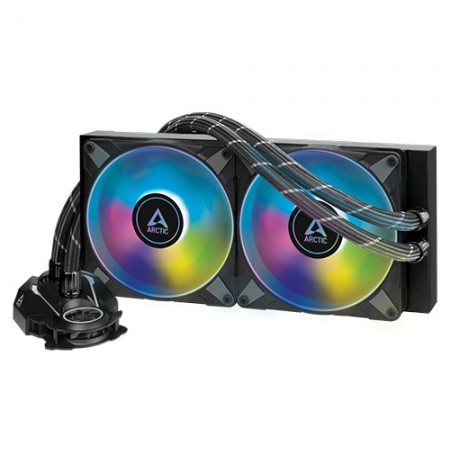 Procesoriaus aušintuvas Liquid Freezer II - 280 RGB, juodas