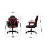 Žaidimų kėdė vaikiška HZ-Ranger 1.0 red mesh