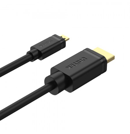 UNITEK CABLE MICRO HDMI-HDMI 2.0,4K60HZ,2M, Y-C182