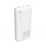 Powerbank Silicon Power QS15 20000mAh QC3.0+PD 2xUSB A, 1x mUSB + 1x USB C, biały