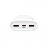 Powerbank Silicon Power QS15 20000mAh QC3.0+PD 2xUSB A, 1x mUSB + 1x USB C, biały
